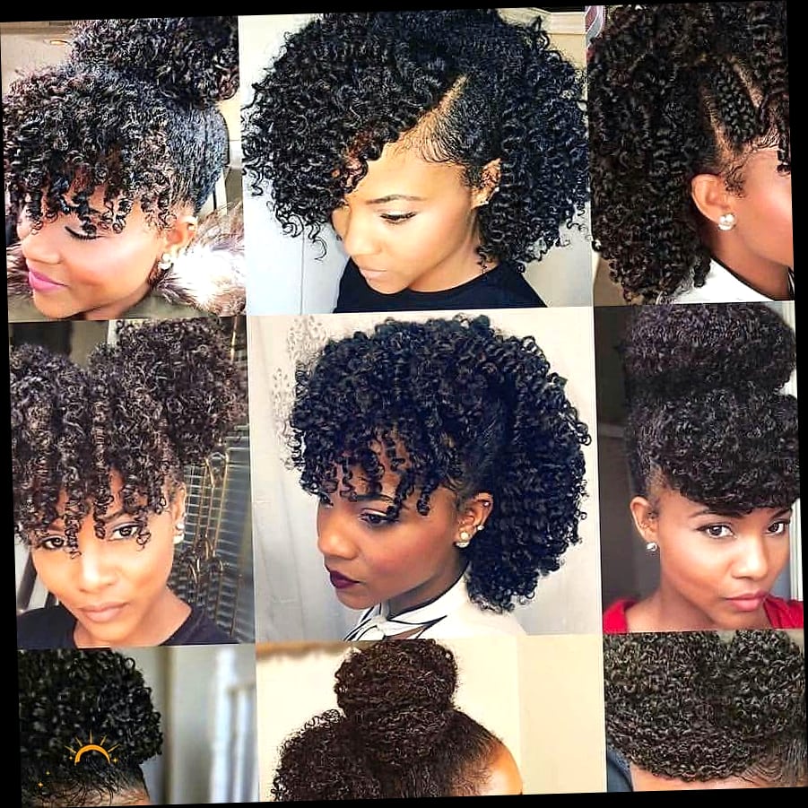African Hairstyle with Undercut