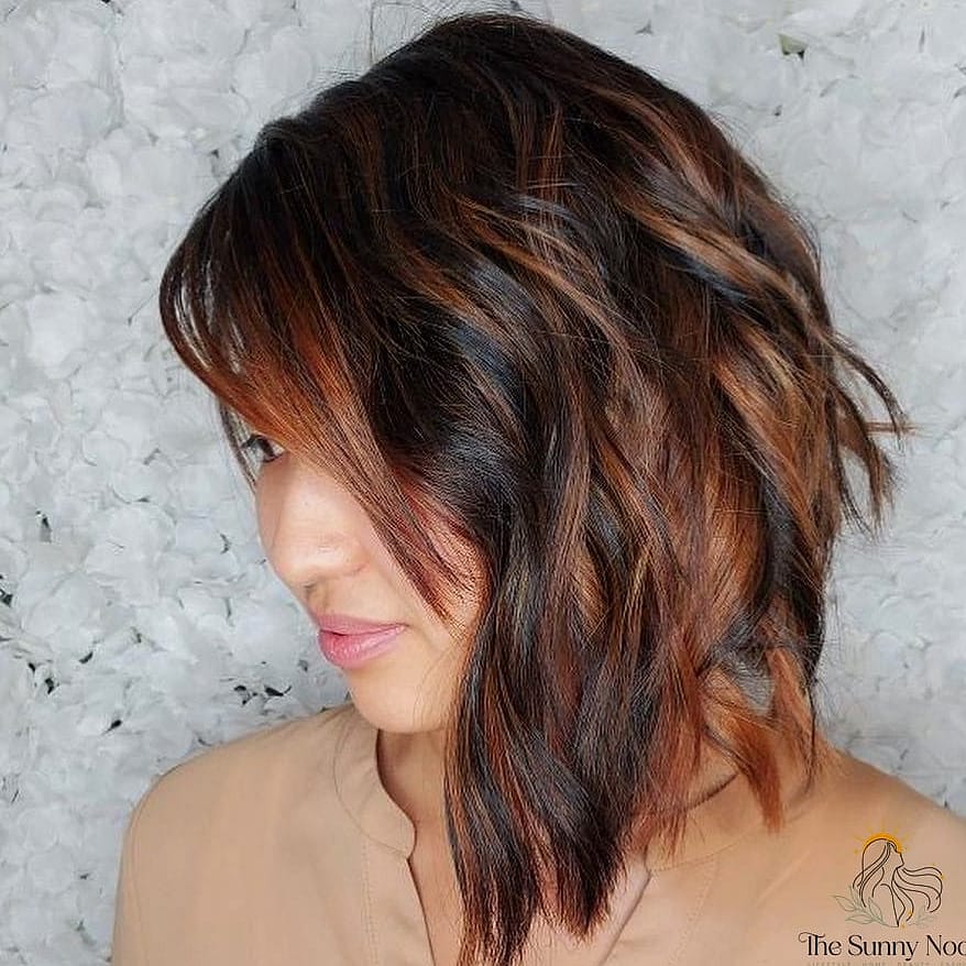 25 Hairstyles For Medium Length Hair Indian We're Obsessed With Right Now 20 Asymmetrical Shattered Lob
