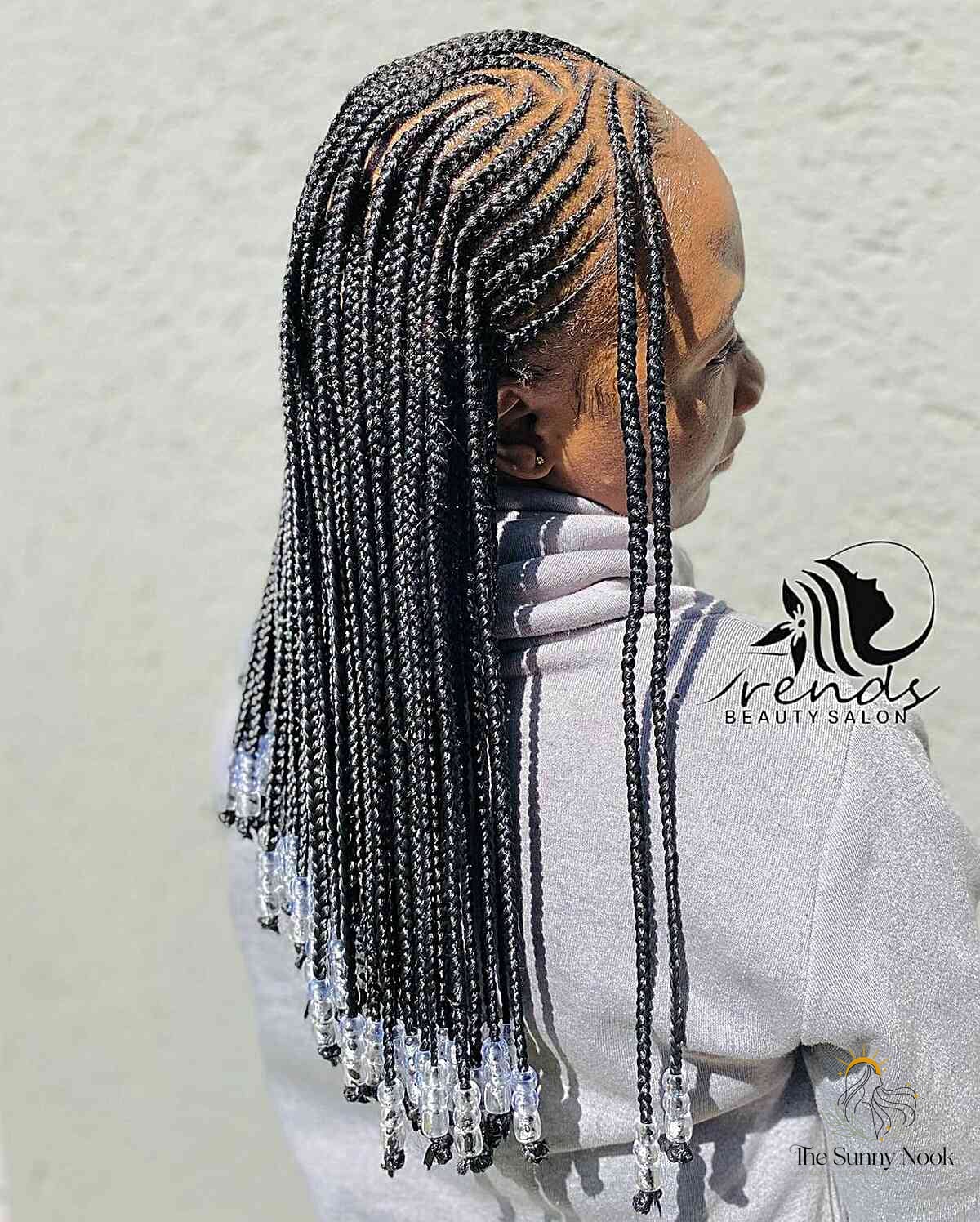 11 Cute Braid Hairstyles to Save Before They Blow Up 11 Beaded Mid-Length Fulani Braids