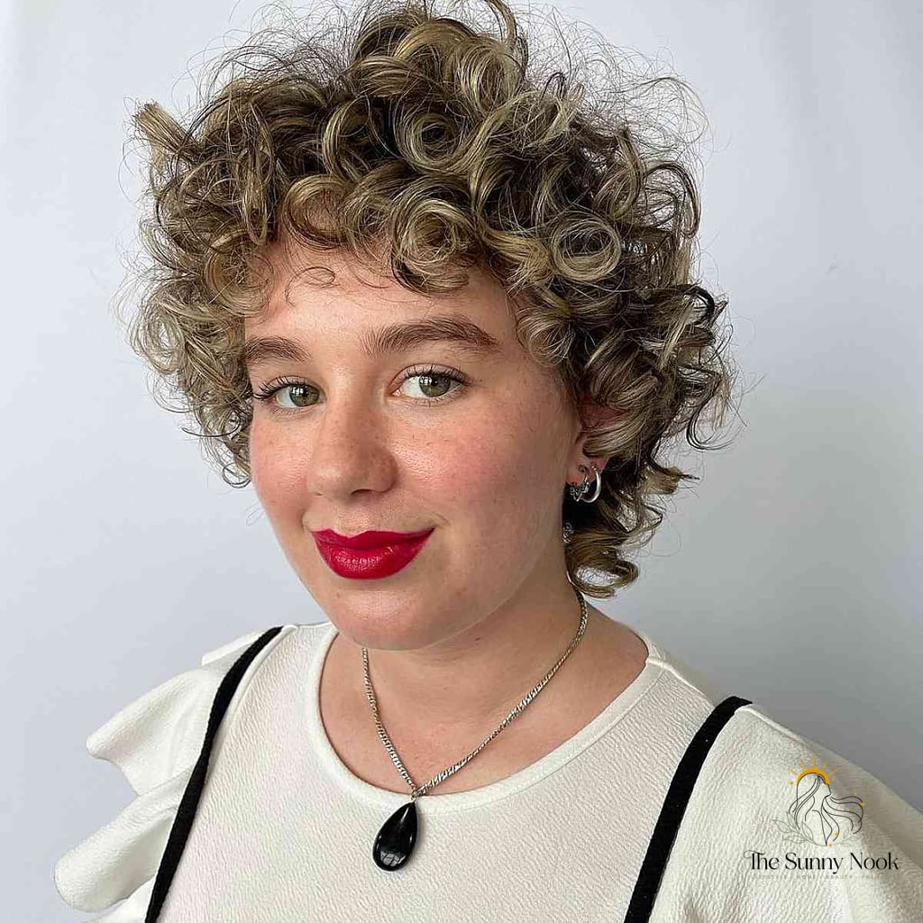 Beautiful Curly Ringlets Shag