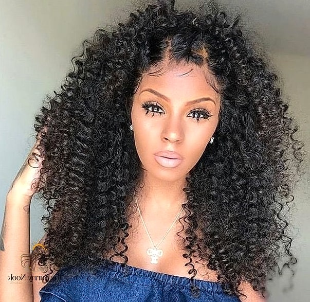 Beautiful Dark Curly