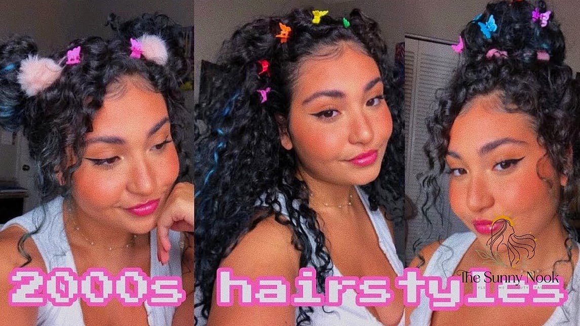 27 2000S Hairstyles Curly Hair Everyone Is Pinning Right Now 22 Beautiful Long Layered Waves with Subtle Highlights