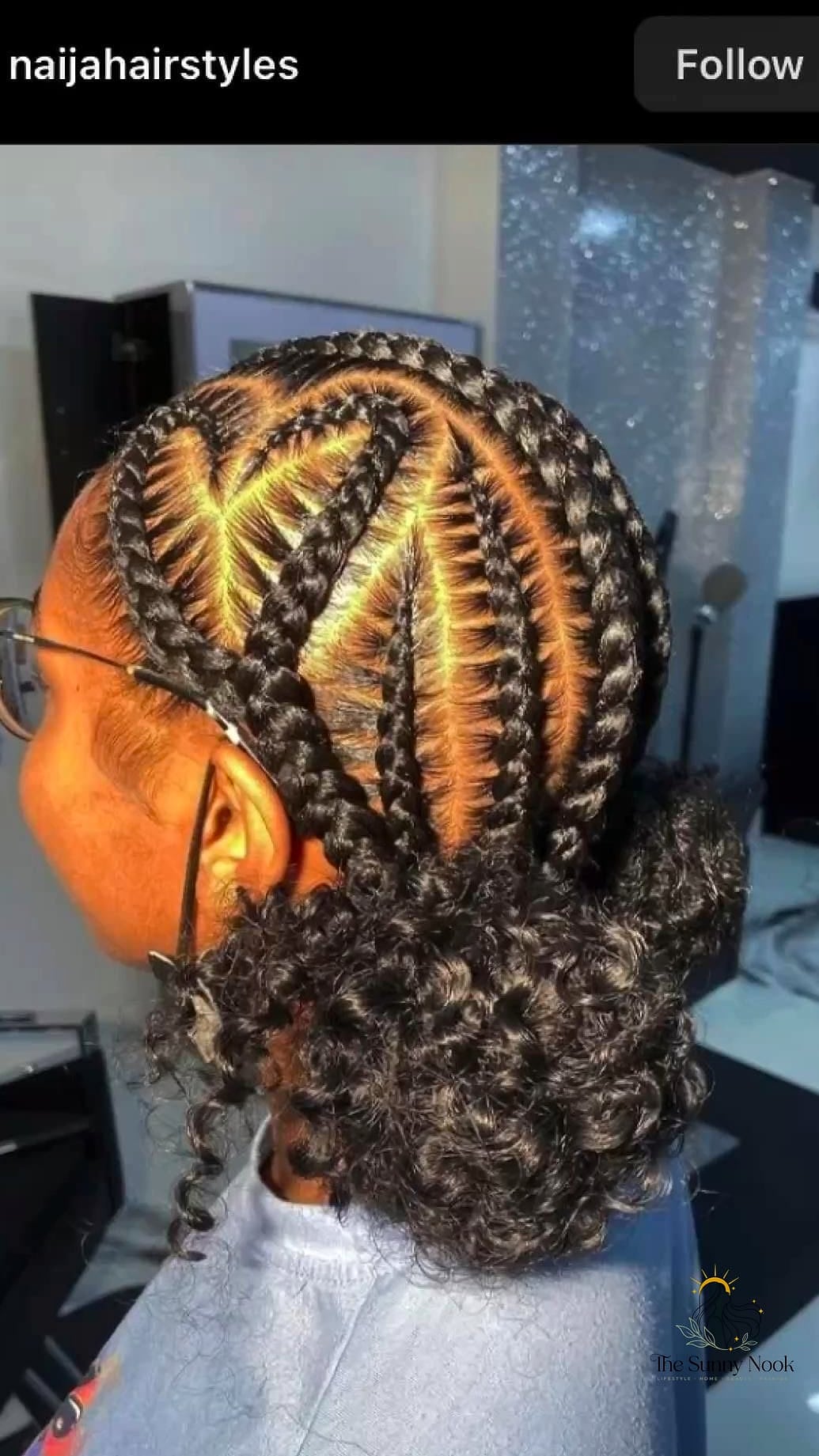 22 Cute Cornrow Hairstyles You'll Want to Re-Create Immediately 15 Black Stitch Braids with Wavy Partings