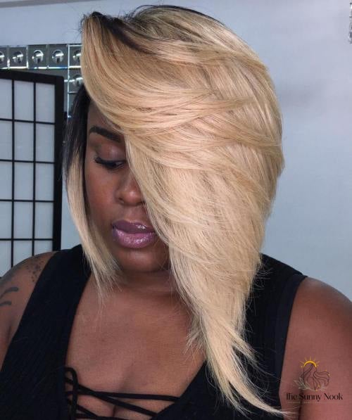 7 Slick Back Hairstyles Curly Hair to Show Your Stylist ASAP 6 Blonde Hair Sewn-In