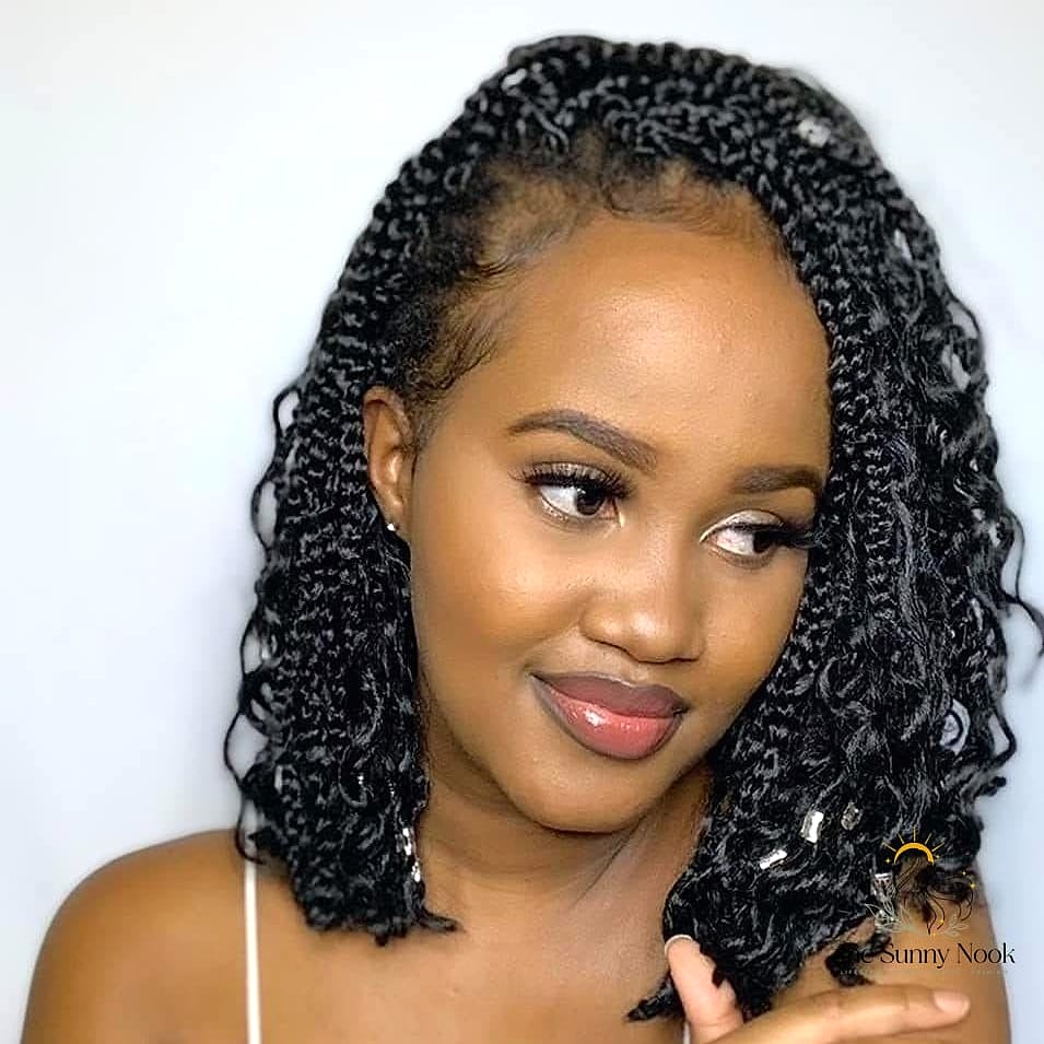 13 Cute Quick Braided Hairstyles Ideas You Need to Try Right Now 5 Boho Braids with Colorful Star Clips