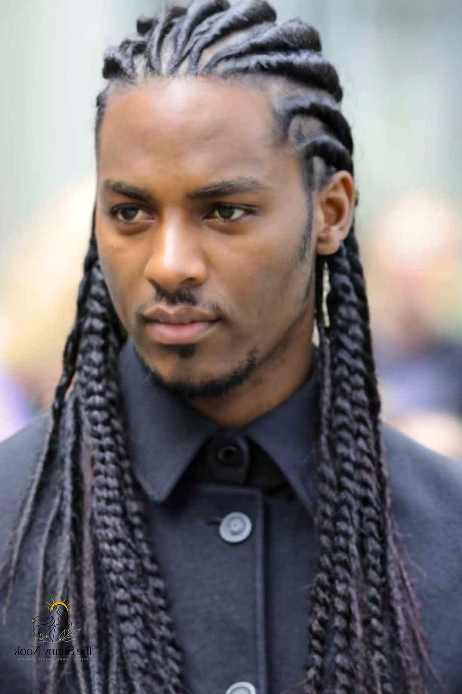 9 Braid Hairstyles For Men Everyone Is Pinning Right Now 3 Box Braids