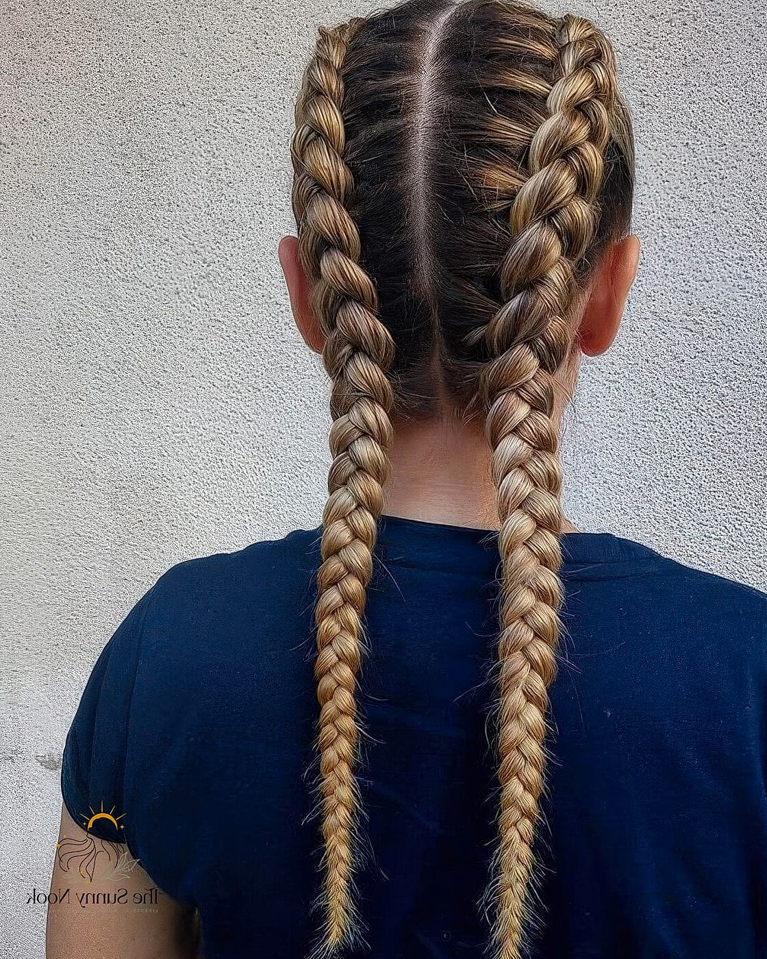 13 Cute Hairstyles For Braids That Are Both Cute and Low Maintenance 8 Boxer Braids