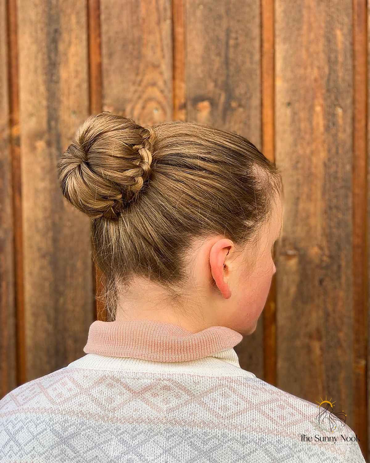 9 Braid Bun Hairstyles You'll Want to Re-Create Immediately 4 Braided Ballerina Bun