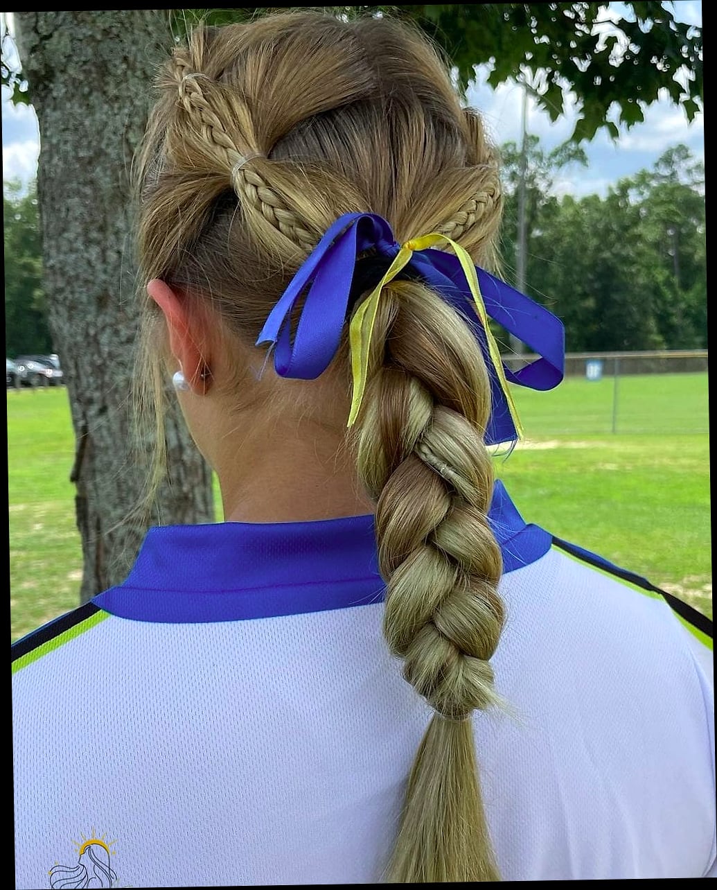 Braided Crown with Short Layers