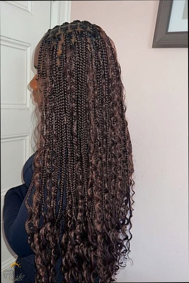 18 Gorgeous Curly Hair Inspo Hairstyles for Every Hair Type 15 Braided and Curled Half Up