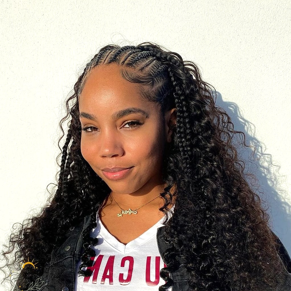 17 Hairstyles For Short Hair Braids That Are Actually Easy to DIY 3 Braided Half-Up Bob
