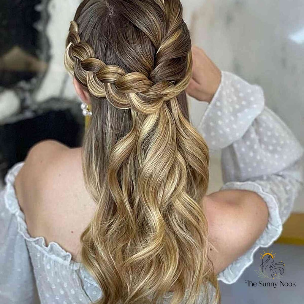 Braided Half Updo