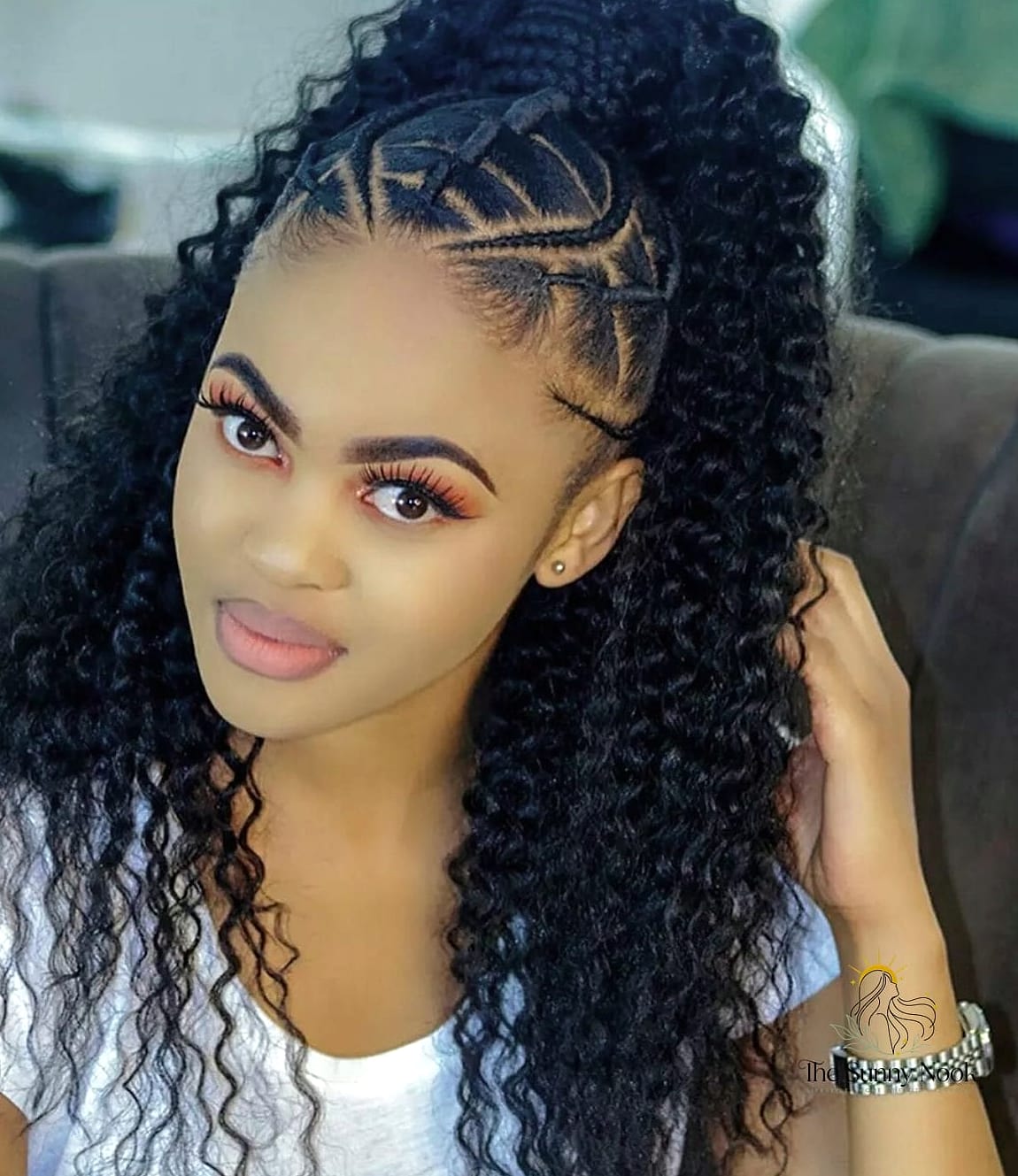 11 Ponytail Braid Hairstyles to Transform Your Look Instantly 11 Braided Ponytail with Curly Ends