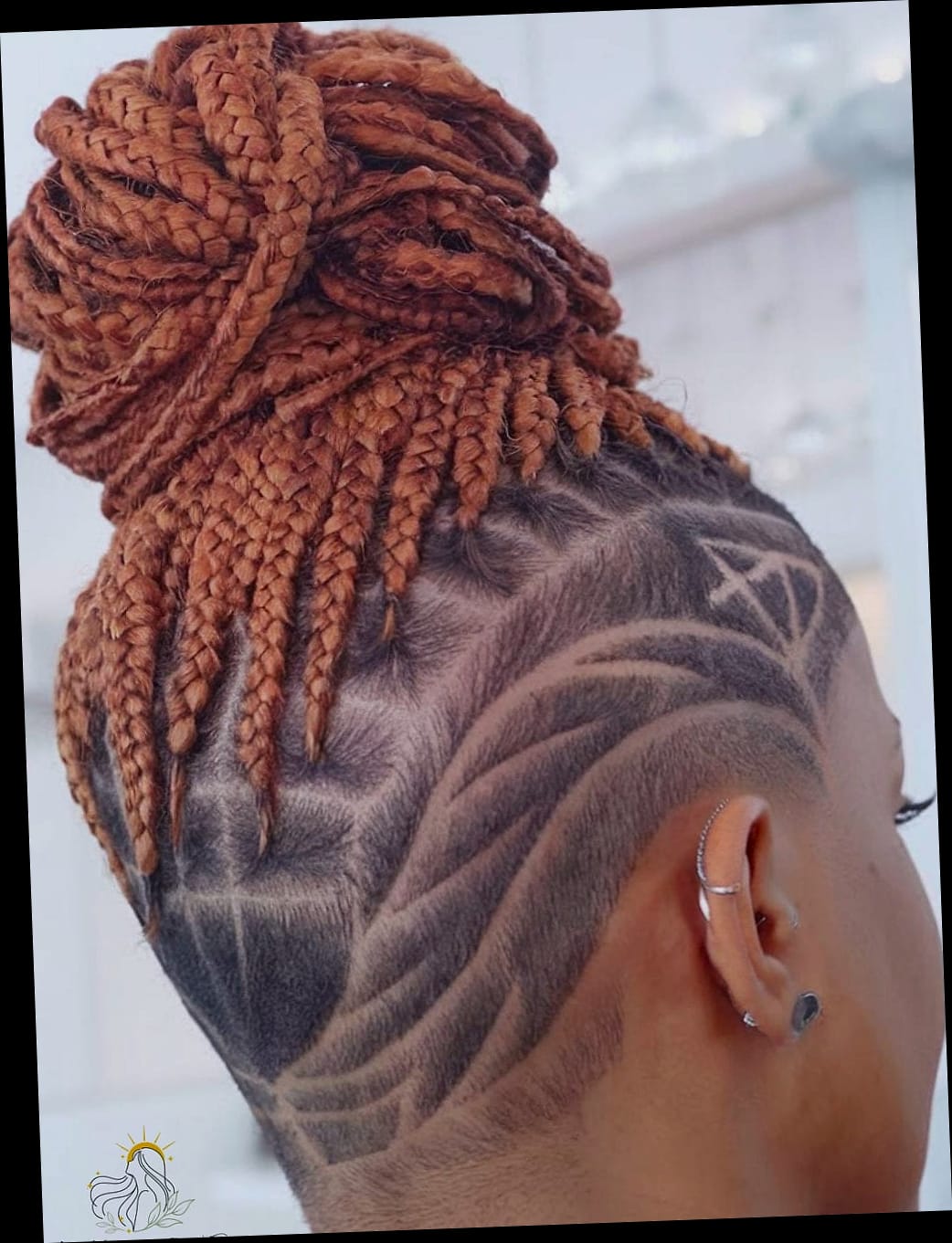 Braid with Hidden Undercut