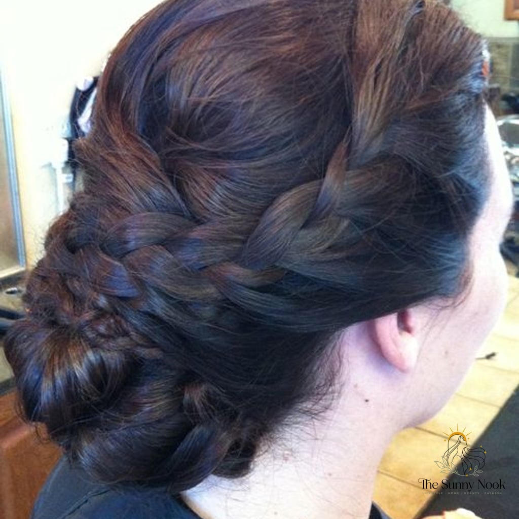 23 Braid Hairstyles For Long Hair You'll Want to Re-Create Immediately 2 Bridal Stacked Braided Updo