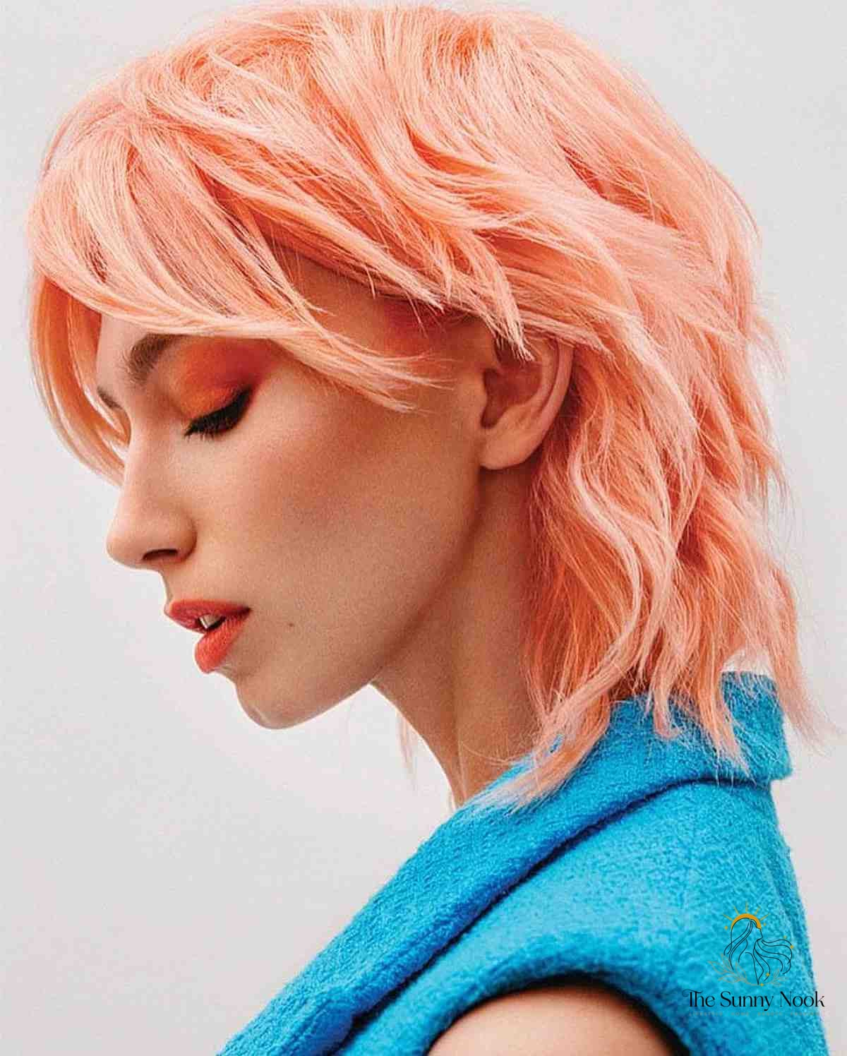 23 Color 4 Braids for the Ultimate Glow Up 20 Bright Peach
