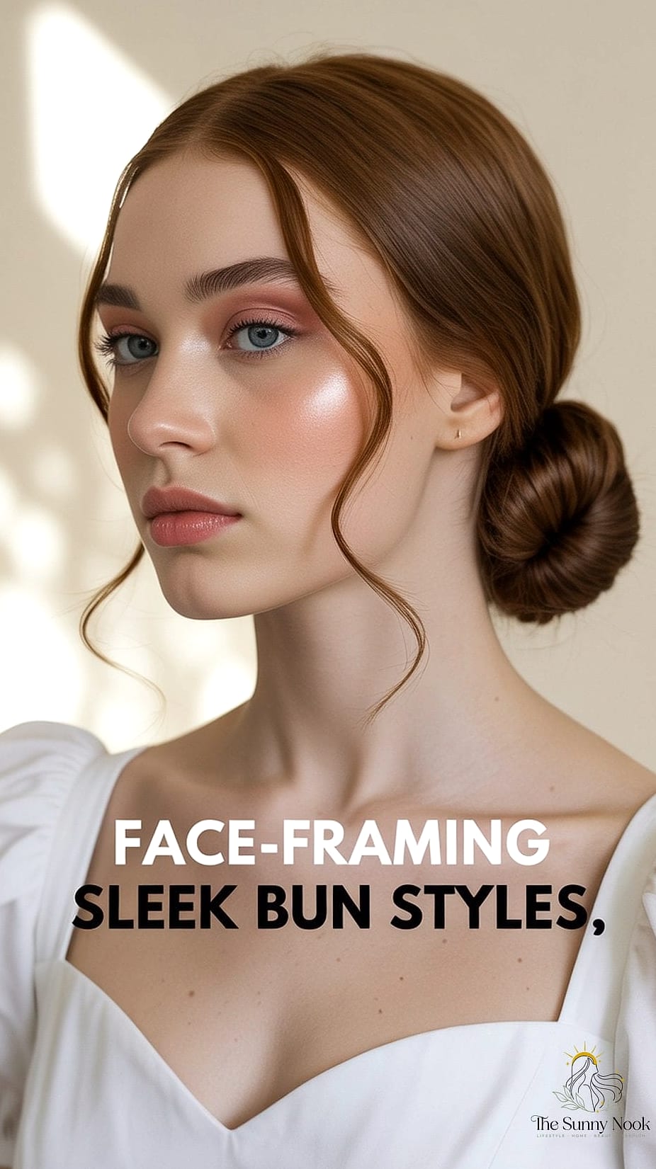 17 Simple Bun Hairstyles That Are Actually Easy to DIY 18 Bun with Face-Framing Layers