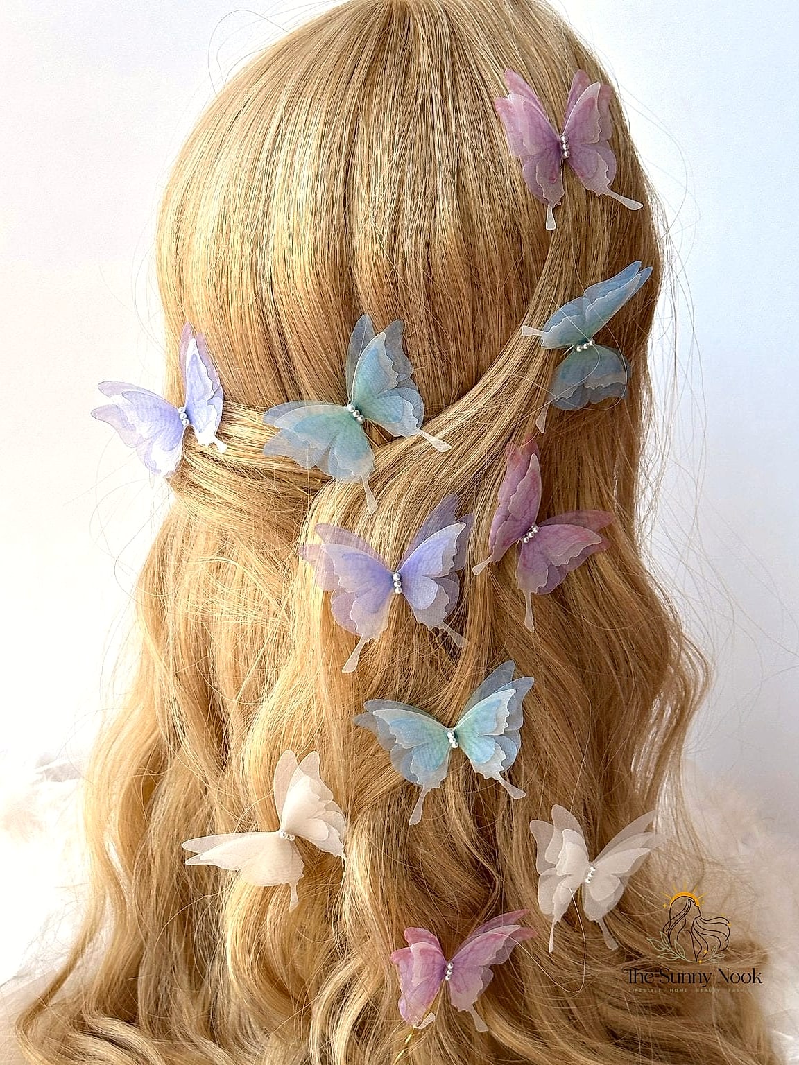 13 Cute Quick Braided Hairstyles Ideas You Need to Try Right Now 13 Butterfly Clip Braids with Heart Part