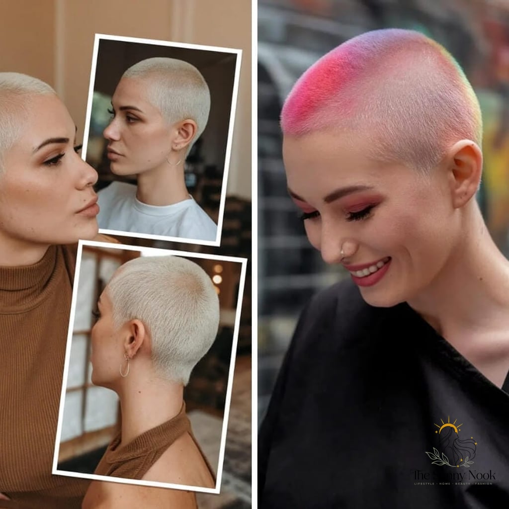 20 Hairstyles For Very Short Hair We're Obsessed With Right Now 2 Buzzed Hair with Tattoos