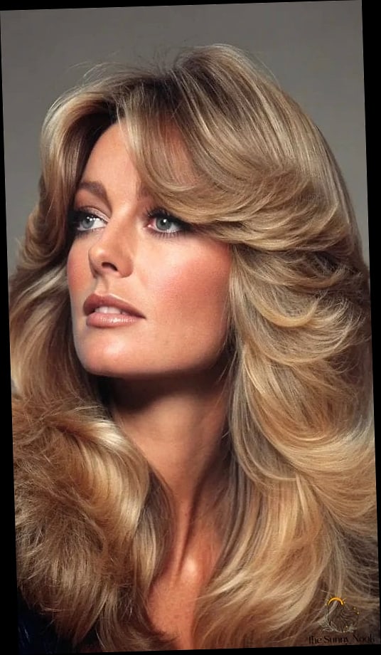 Center-Parted Hair with Natural Texture