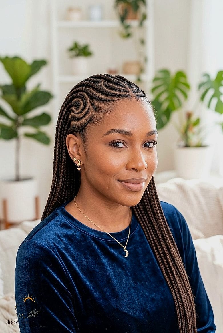 7 Ceres Braid Hairstyles That Are Both Cute and Low Maintenance 8 Ceres Braids With a Curved Part