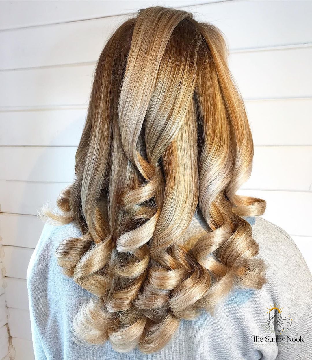 Chic and Carefree Pin Curls