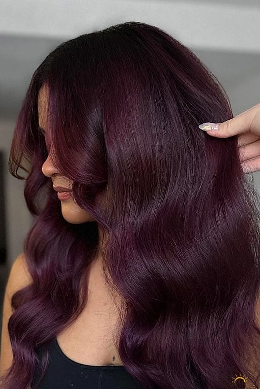 17 Short Hair Hairstyles For Wedding Indian to Save Before They Blow Up 17 Chic Maroon Burgundy for Short Hair