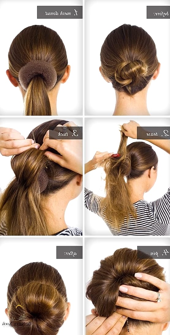17 Simple Bun Hairstyles That Are Actually Easy to DIY 12 Chignon Bun