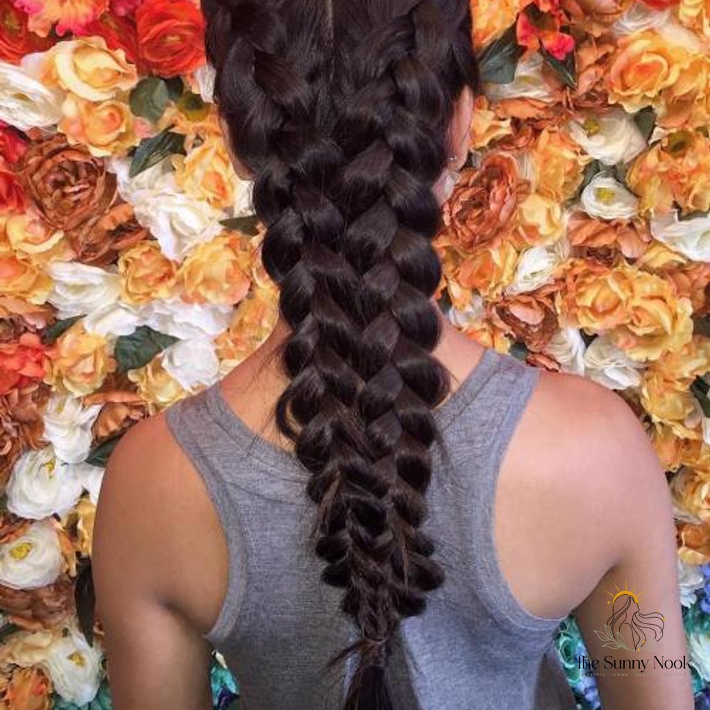 30 Hairstyles For Long Hair Braids That Prove This Trend Is Here to Stay 7 Chunky Double Dutch Braids