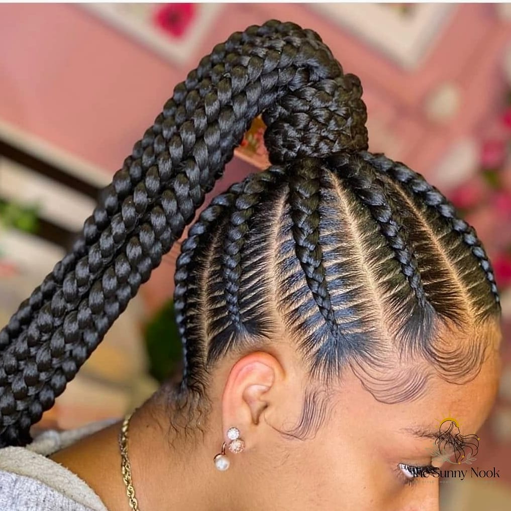 11 Ponytail Braid Hairstyles to Transform Your Look Instantly 2 Classic Braided Ponytail