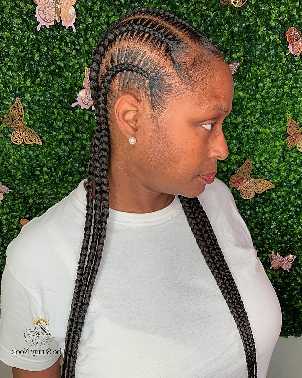 7 Ceres Braid Hairstyles That Are Both Cute and Low Maintenance 2 Classic Ceres Cornrow Braids