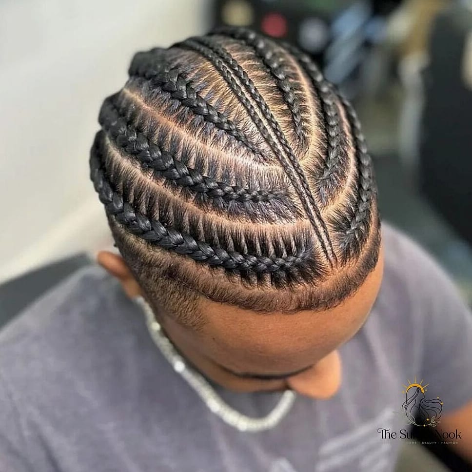 9 Braid Hairstyles For Men Everyone Is Pinning Right Now 2 Classic Cornrows