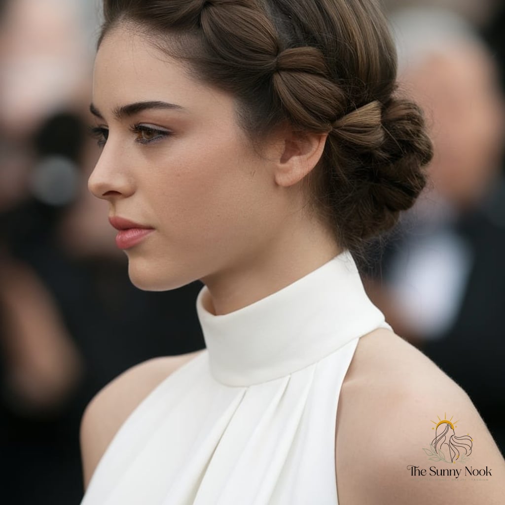 15 Messy Bun Tutorial For Short Hair to Save Before They Blow Up 9 Classic French Twist for Timeless Appeal