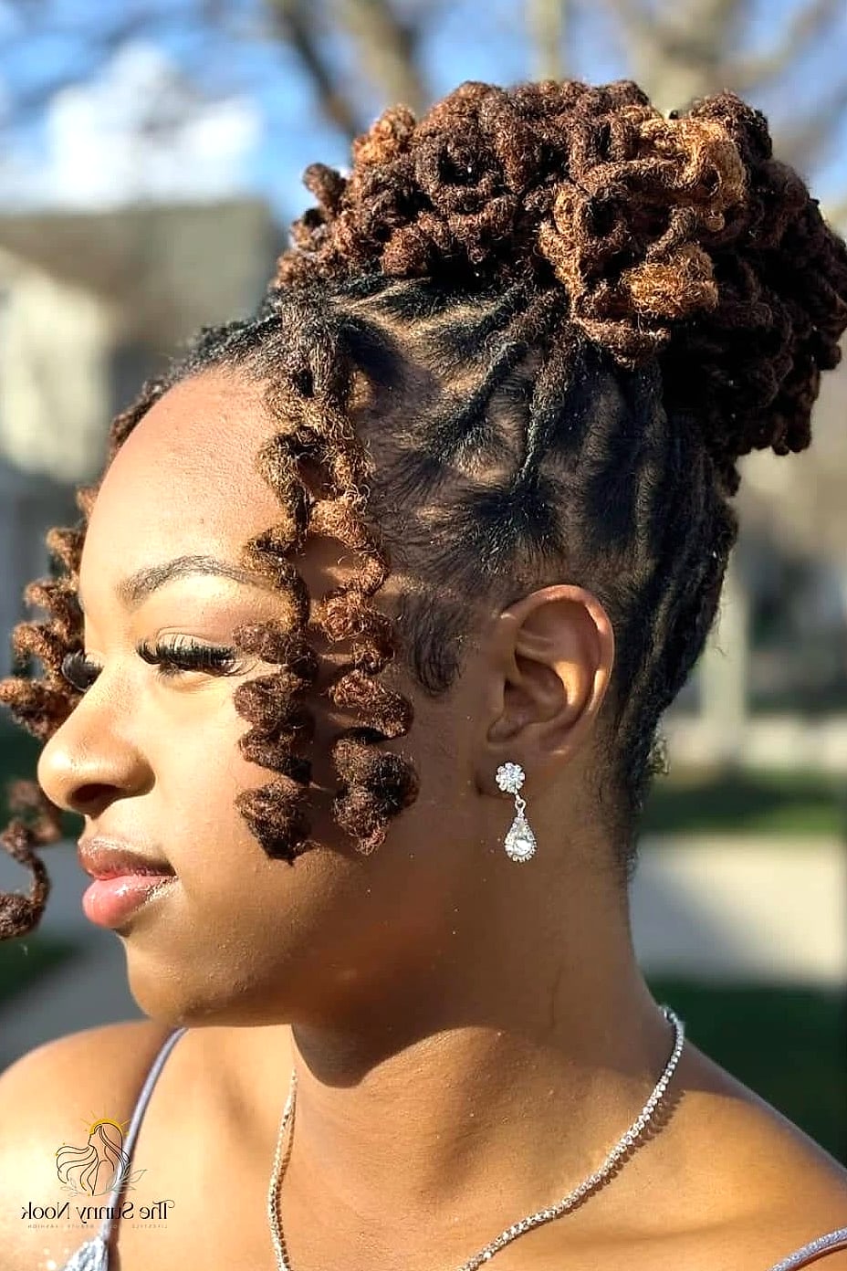 The Classic Loc Bun