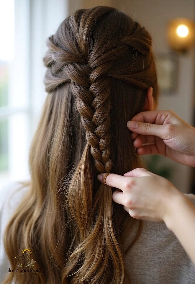 14 Stunning Easy Hairstyles Braids Worth Bookmarking Today 2 Classic Three-Strand Braid