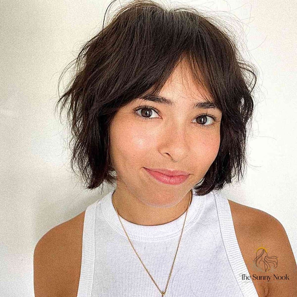 11 Gorgeous Hairstyles For Short Layered Hair for Every Hair Type 11 Classy Textured Bob with Volume on Top