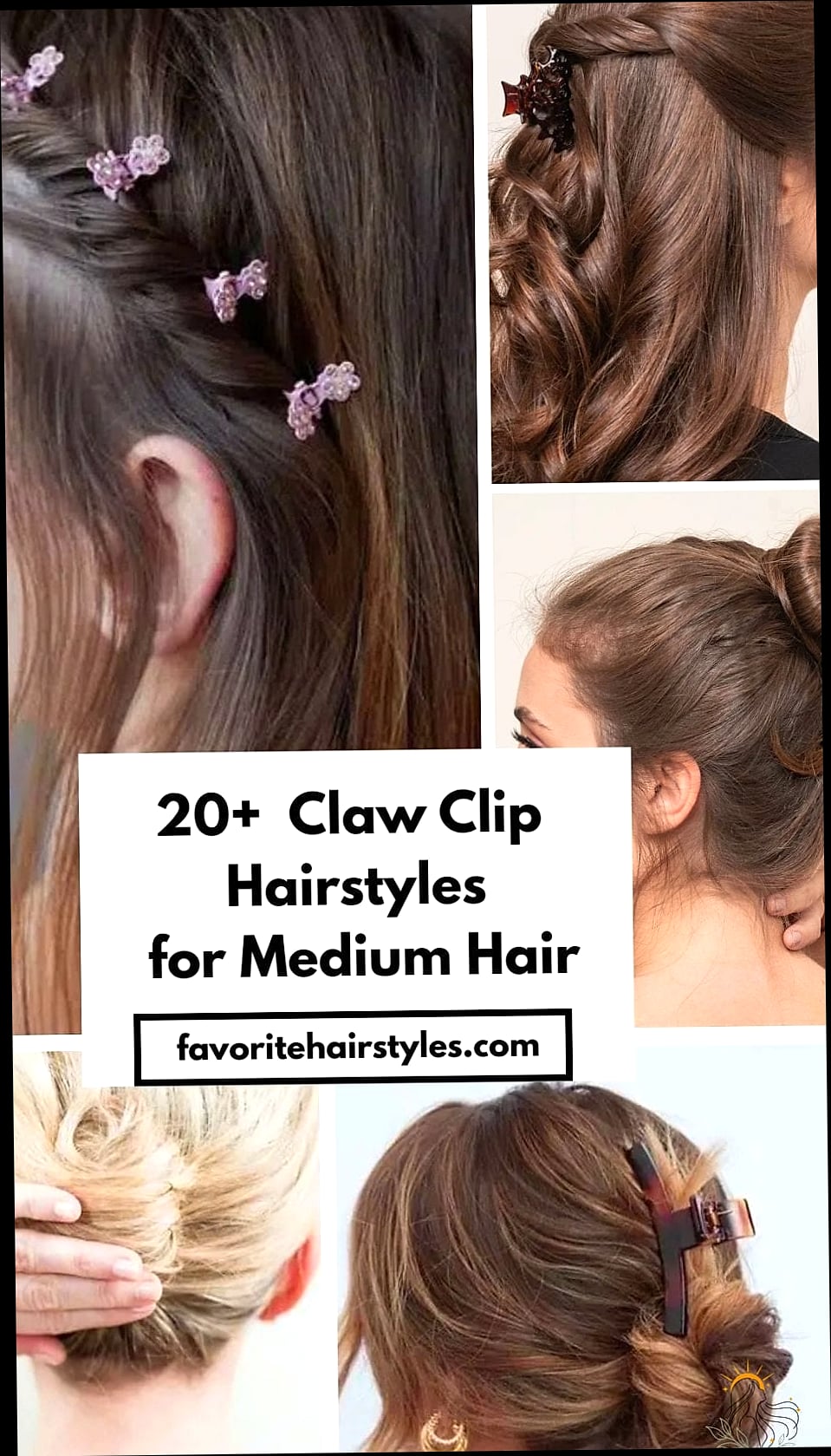 23 Long Hair Claw Clip Hairstyles Inspo That's Giving Us Everything 15 Claw Clip with Middle Part Waves