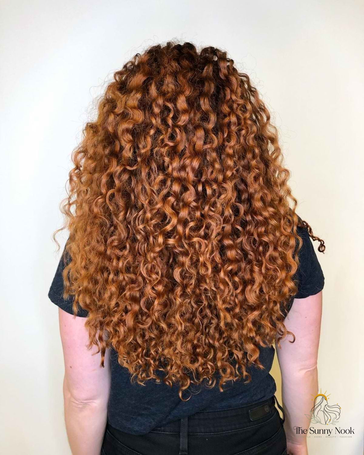 21 Gorgeous Hairstyles For Wavy Curly Hair for Every Hair Type 6 Coppery Beautiful Tight Curls for Long Hair