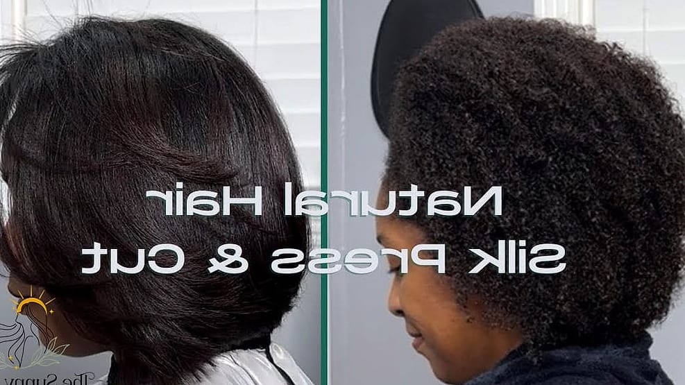 15 Silk Press Natural Hair Short Hairstyles That Are Actually Easy to DIY 14 Cropped Cut with Soft Waves