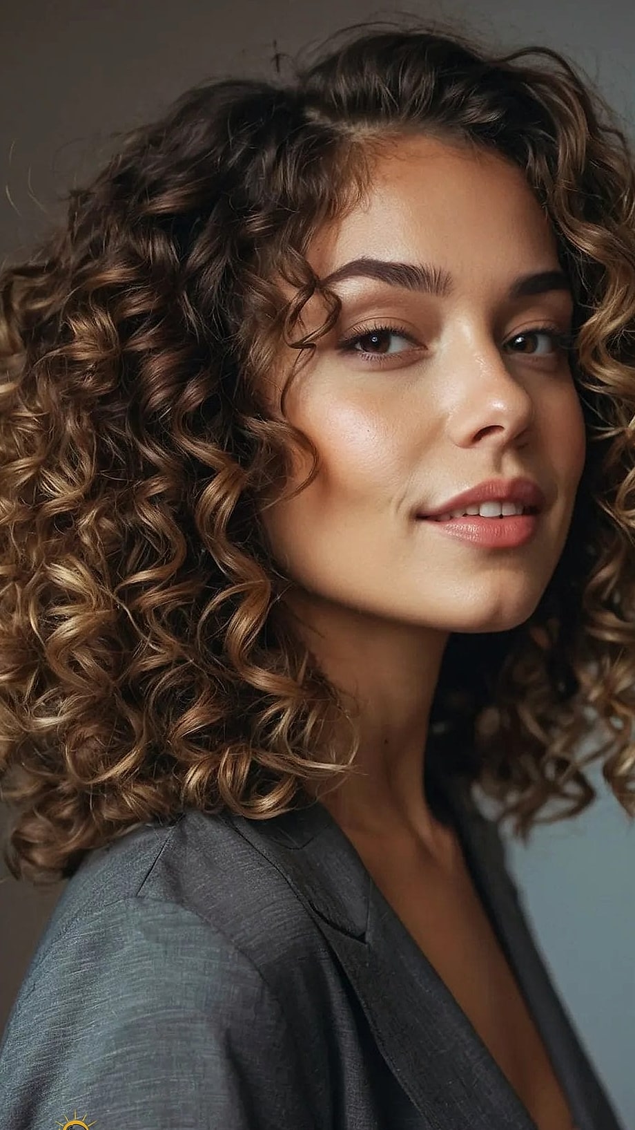 18 Gorgeous Curly Hair Inspo Hairstyles for Every Hair Type 14 Curled with Burnt Orange Tones