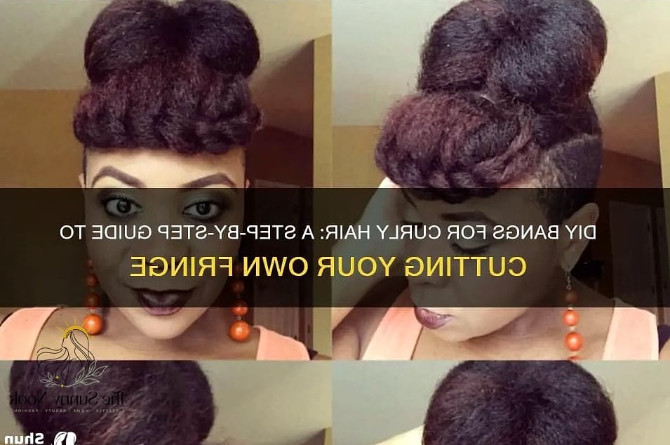 Curly Bangs with Long Layers