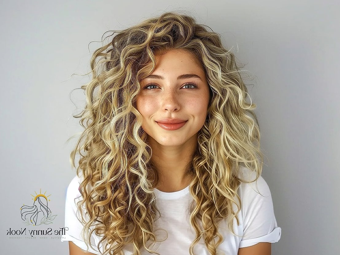 21 Gorgeous Hairstyles For Wavy Curly Hair for Every Hair Type 5 Curly Hair with Hair Accessories