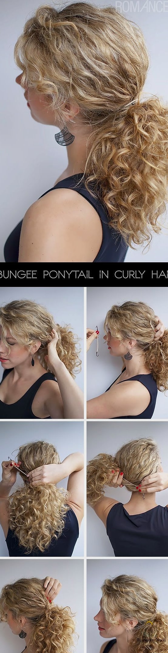 Curly Ponytail