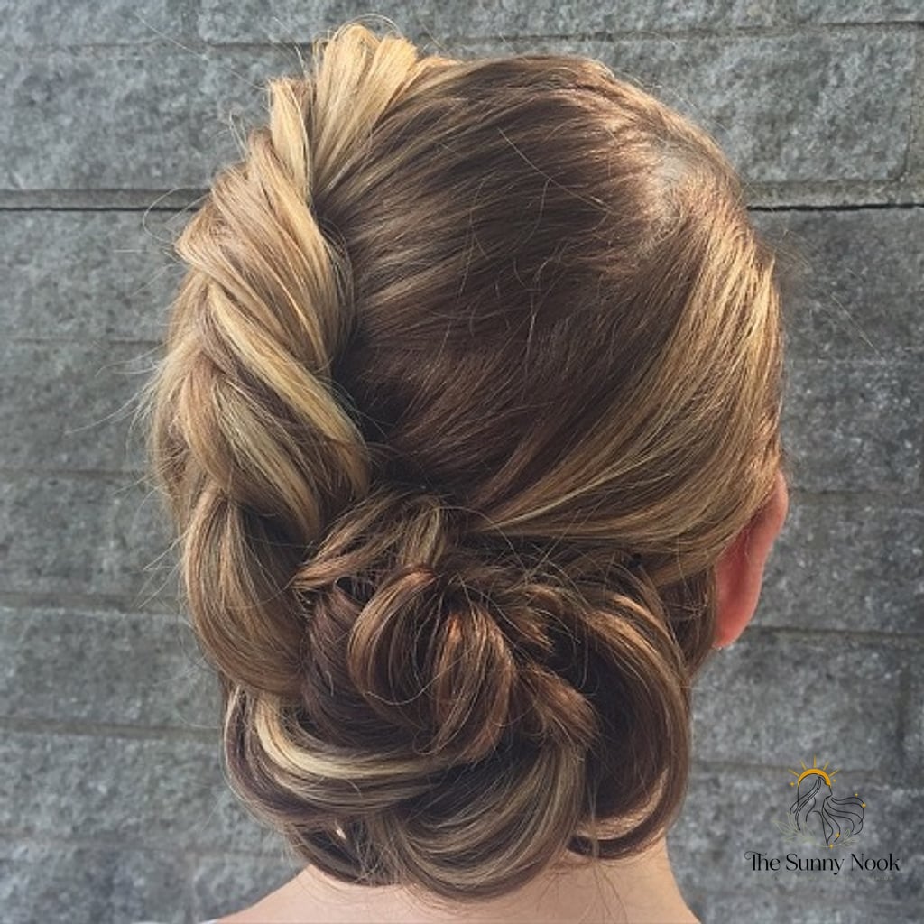 22 Party Hairstyles For Medium Hair for the Ultimate Glow Up 14 Curved Twist