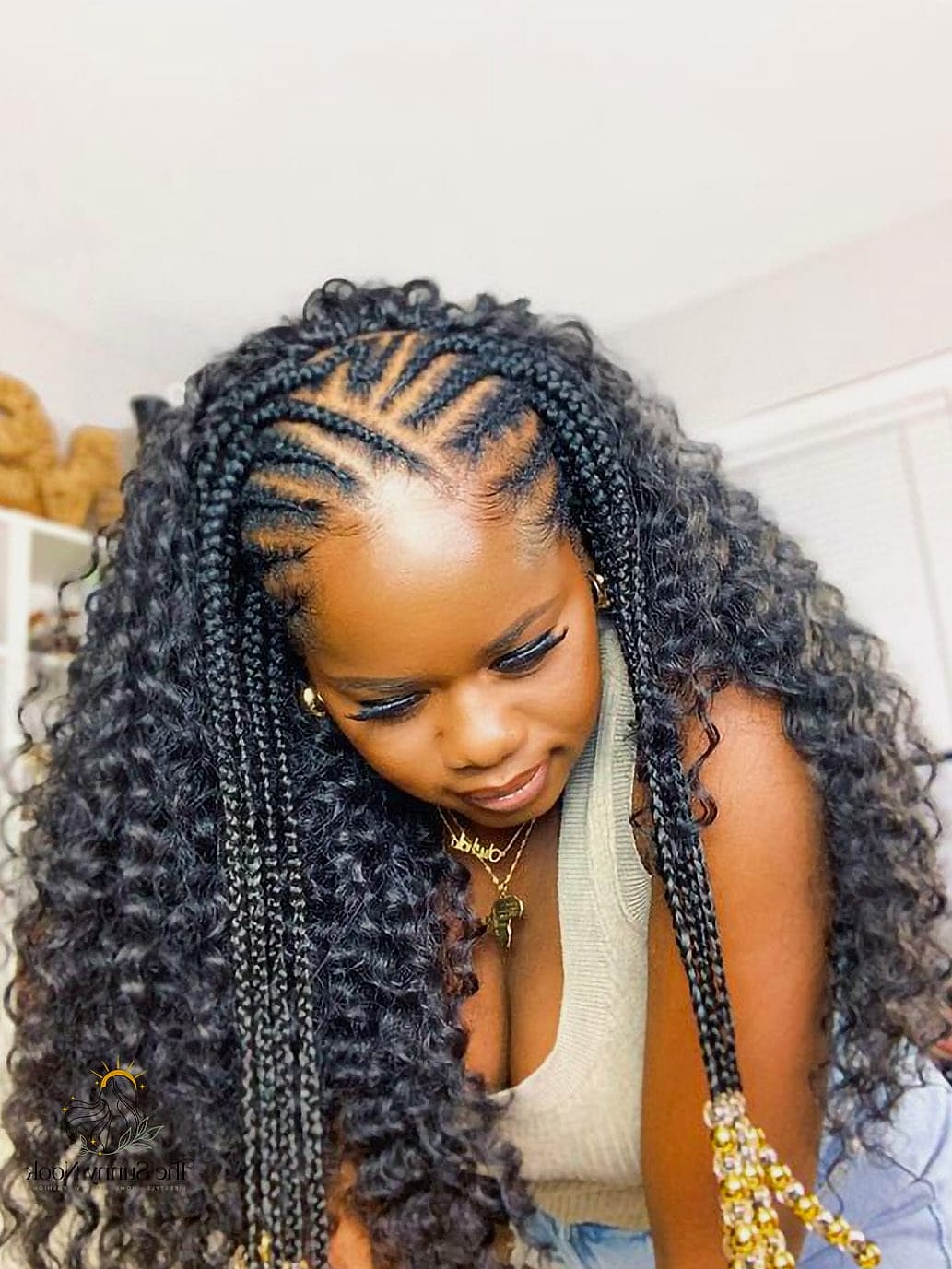 Cute Braided Half Up Half Down