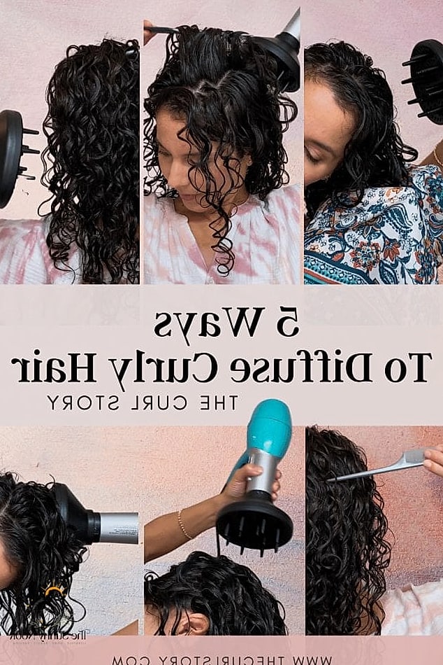 Diffused Curls with Side-Swept Volume