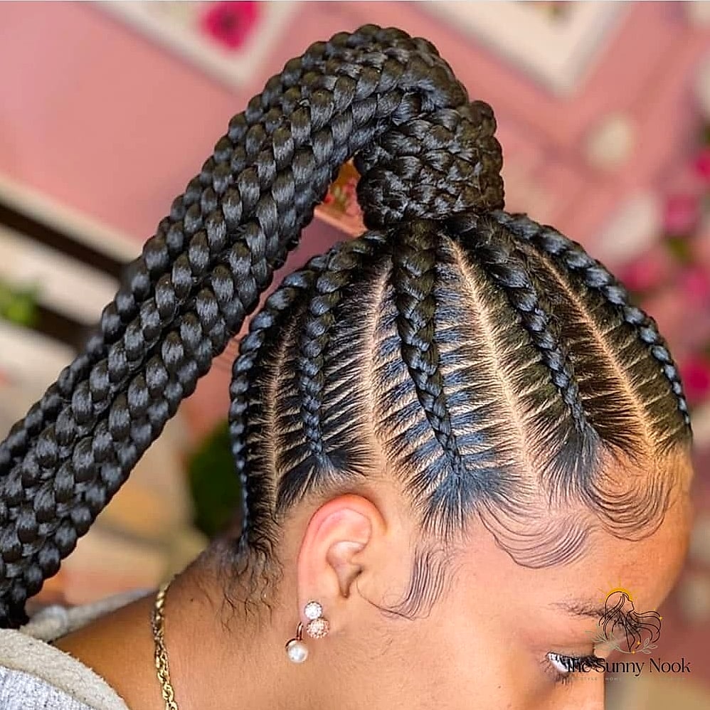 11 Ponytail Braid Hairstyles to Transform Your Look Instantly 9 Double Braided Ponytail