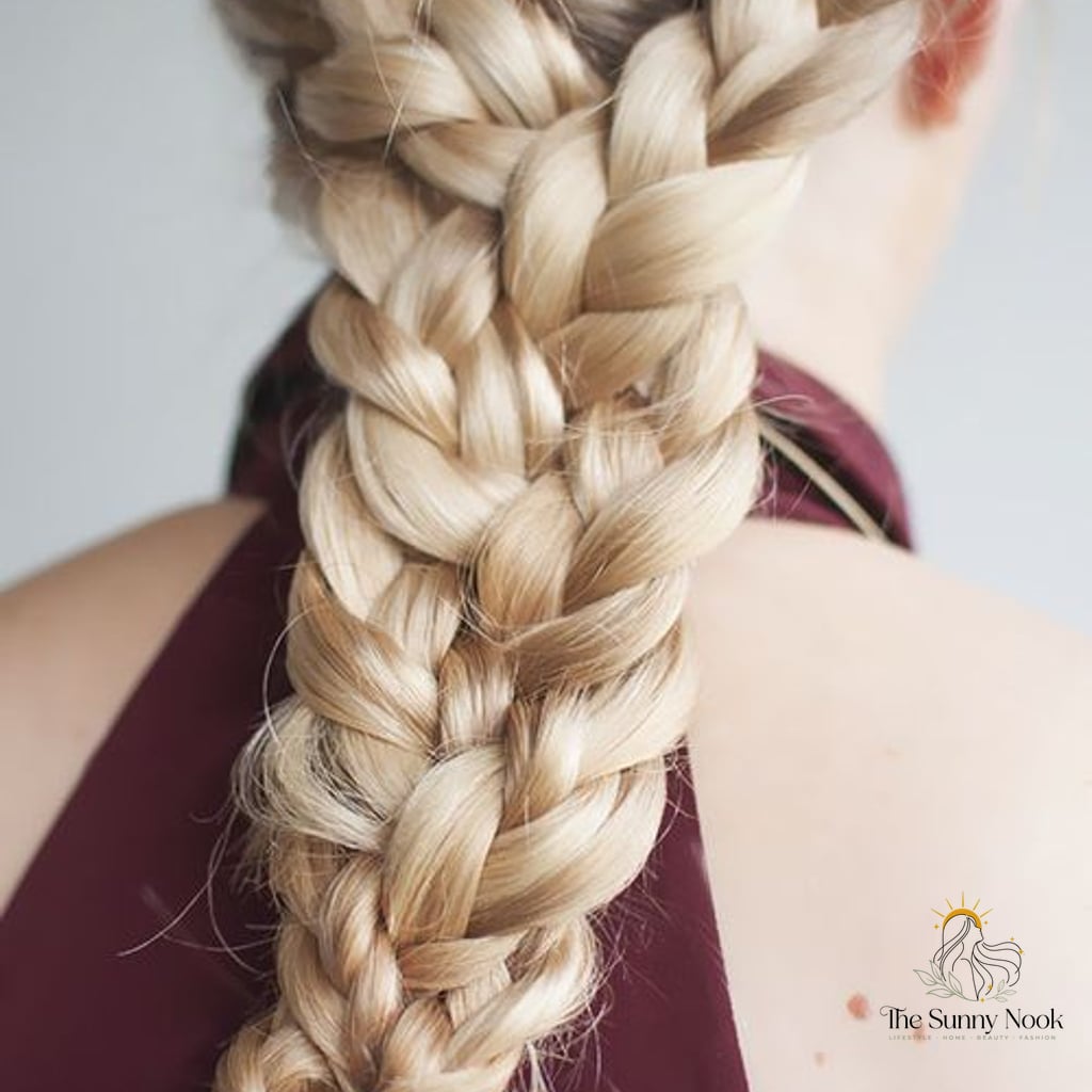30 Hairstyles For Long Hair Braids That Prove This Trend Is Here to Stay 22 Dramatic Triple Braid