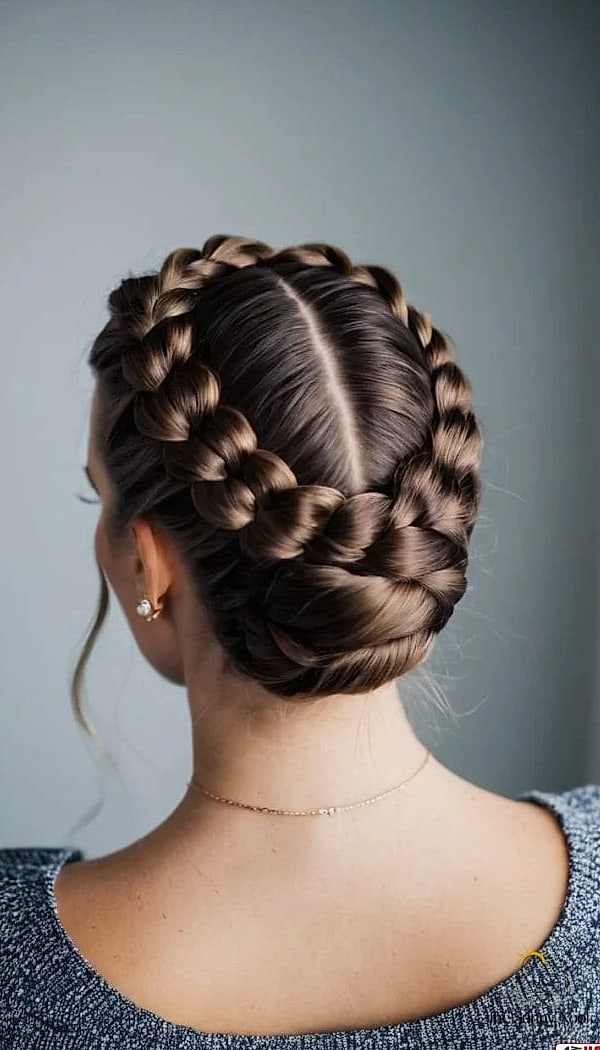 14 Stunning Easy Hairstyles Braids Worth Bookmarking Today 3 Dutch Braid Crown