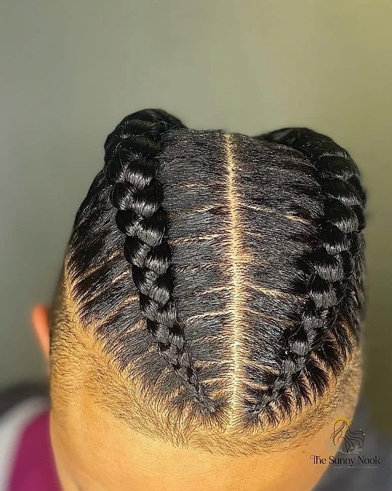 9 Braid Hairstyles For Men Everyone Is Pinning Right Now 8 Dutch Braid Design